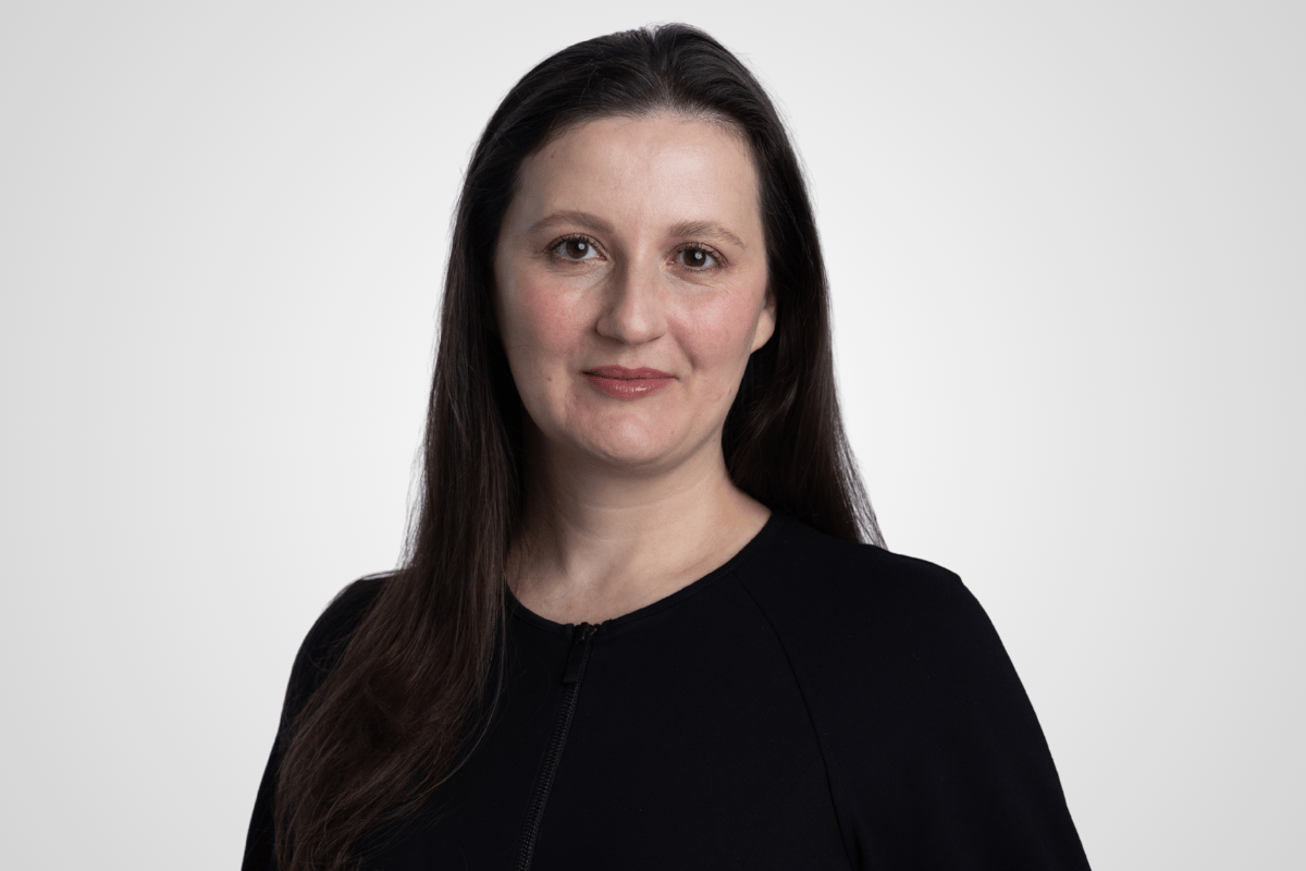 A professional portrait of Vesna Peroska