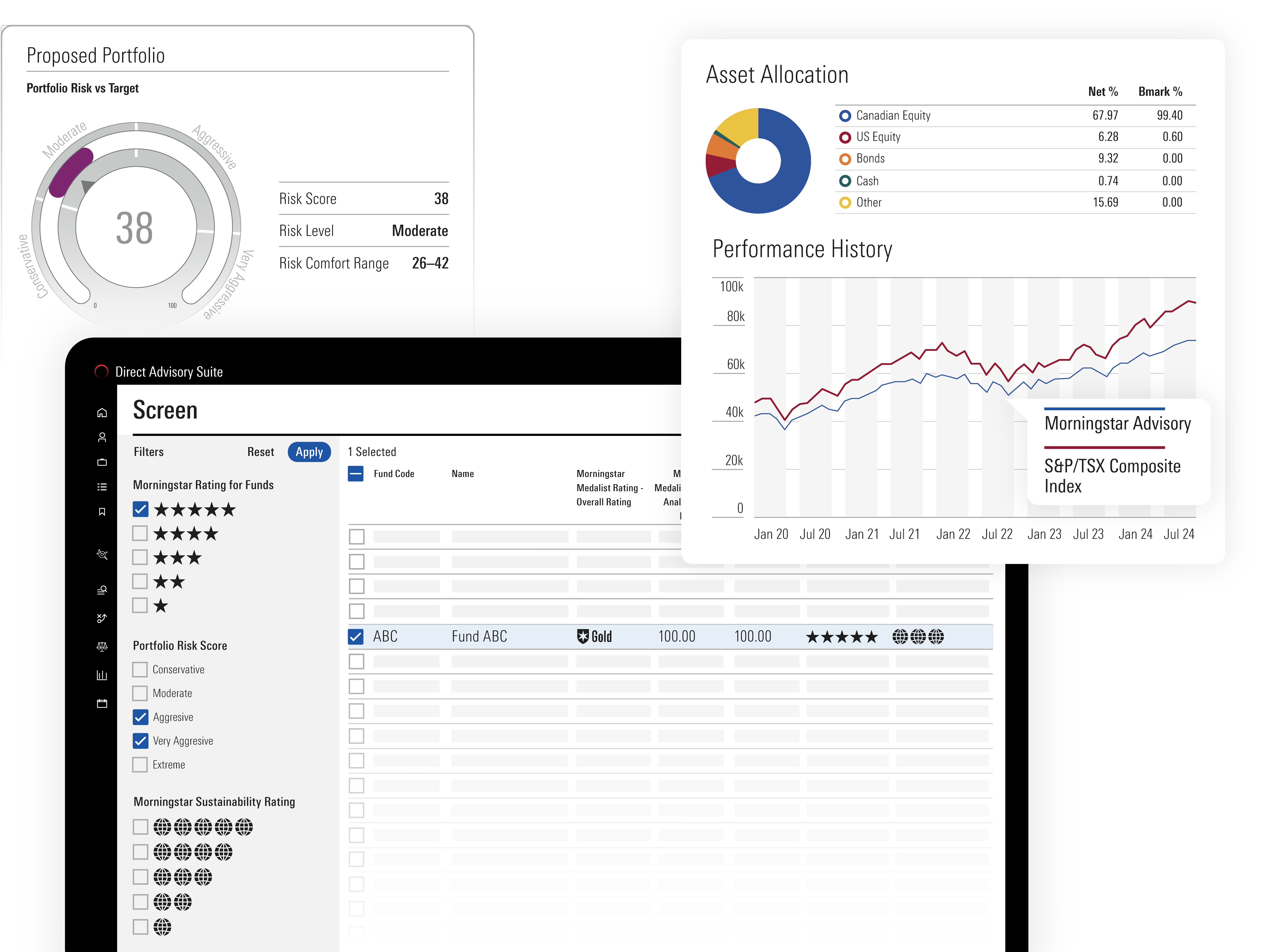 Direct Advisory Suite Financial Advisor Tool | Morningstar