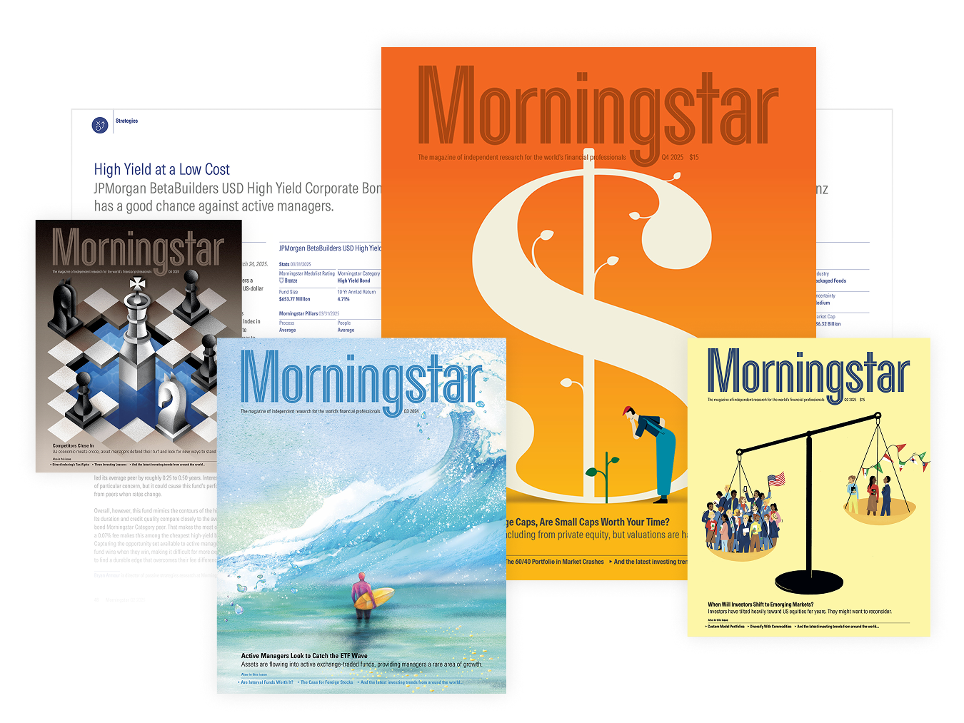 Recent Morningstar magazine covers