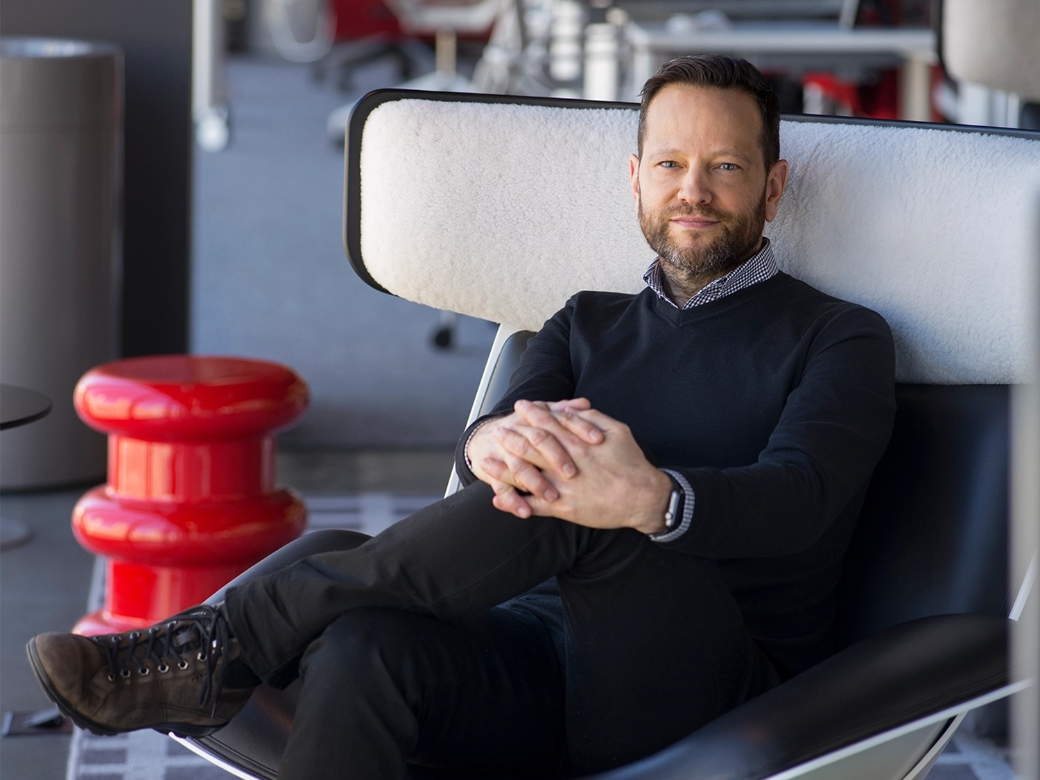 A professional portrait of David W. Williams in the Chicago Morningstar office.