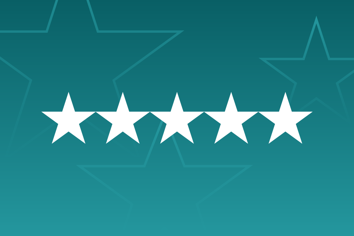 An illustration of five stars representing the Morningstar Rating for Stocks.