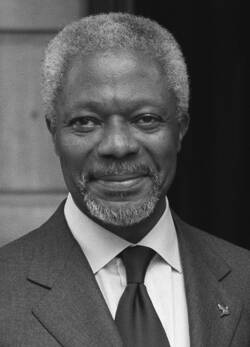 Photograph of Kofi Annan